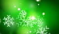 Christmas green abstract background with white Royalty Free Stock Photo