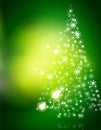 Christmas green abstract background with white Royalty Free Stock Photo