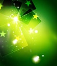 Christmas green abstract background with white Royalty Free Stock Photo