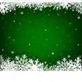 Christmas green background