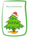Christmas greeting Royalty Free Stock Photo