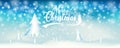 Christmas greeting background banner template with snowflakes rainy. Beautiful winter wallpaper backdrop for wintry season Royalty Free Stock Photo