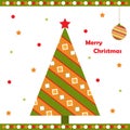 Christmas greeting card Royalty Free Stock Photo