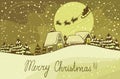 Christmas greeting card Royalty Free Stock Photo