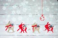 Christmas greeting card background. Royalty Free Stock Photo