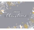 Christmas greeting card.