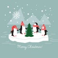 Christmas greeting card