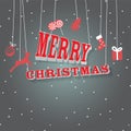 Christmas greeting card Royalty Free Stock Photo