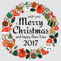 Christmas greeting card