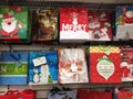 CHRISTMAS GREETING CARDS AND BAGS