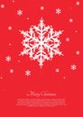 christmas greeting design. Vector illustration decorative design Royalty Free Stock Photo