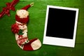 Christmas greeting photo frames cards Royalty Free Stock Photo