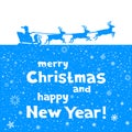 Christmas Greetings from Santa Royalty Free Stock Photo