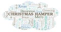 Christmas Hamper word cloud