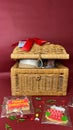 Christmas Hampers Royalty Free Stock Photo