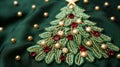 Christmas hand embroidery