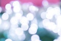 Christmas and Happy new year on blurred bokeh on red and green colors background Royalty Free Stock Photo