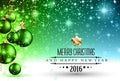 2016 Christmas and Happy New Year Party flyer