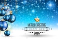 2016 Christmas and Happy New Year Party flyer.