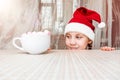 Christmas and Happy New Year Spirit of winter holidays Depth of field Cozy candid moment boke defocused Royalty Free Stock Photo