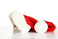 Christmas hat decoration on a table Royalty Free Stock Photo