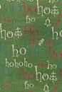 Christmas Ho Ho Ho Background Vertical Royalty Free Stock Photo