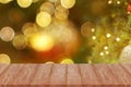 Closeup of decorated Christmas background Royalty Free Stock Photo