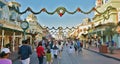 Christmas Holiday Crowd at Magic Kingdom, Walt Disney World