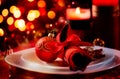 Christmas Holiday Table Setting