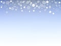 Christmas holidays background with snowflakes