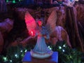 Christmas holidays installation angel candle