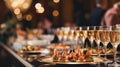 Christmas holidays and New Year celebration, dinner table and guests at a luxury English styled restaurant or hotel, Christmas