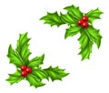 Christmas Holly Design