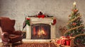 Christmas at home Royalty Free Stock Photo