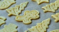 Christmas home made butter biscuits cookies. Gingerbread man cookie. Christmas spirit celebration