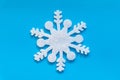 Christmas ice crystal Royalty Free Stock Photo
