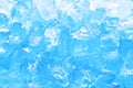 Christmas ice cube abstract or natural frozen water texture, winter background Royalty Free Stock Photo