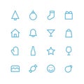 Christmas icon set