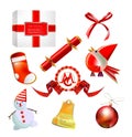 Christmas icon set