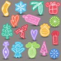 Christmas icons