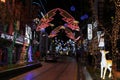 Christmas illumination in Gwangbok street