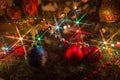 Christmas illuminations Royalty Free Stock Photo