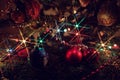 Christmas illuminations Royalty Free Stock Photo