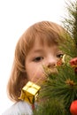 Christmas kid Royalty Free Stock Photo