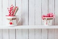 Christmas kitchen shelf