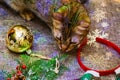 Christmas kitty decorations