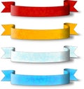 Christmas label ribbon