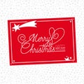 Christmas labels and badges vector design Royalty Free Stock Photo