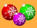 Christmas sphere that surfs to decorate the pine or Christmas tree