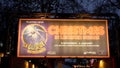 Christmas at Leicester Square is a popular place in London - LONDON, UK - DECEMBER 20, 2022